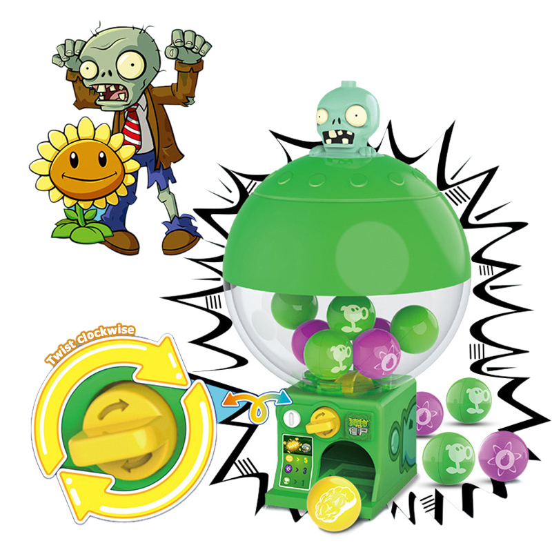 Plant Parent Vs Plantin - Original Plants vs. Zombies Mini-Baustein-Kapselmaschine Kinderspielzeug