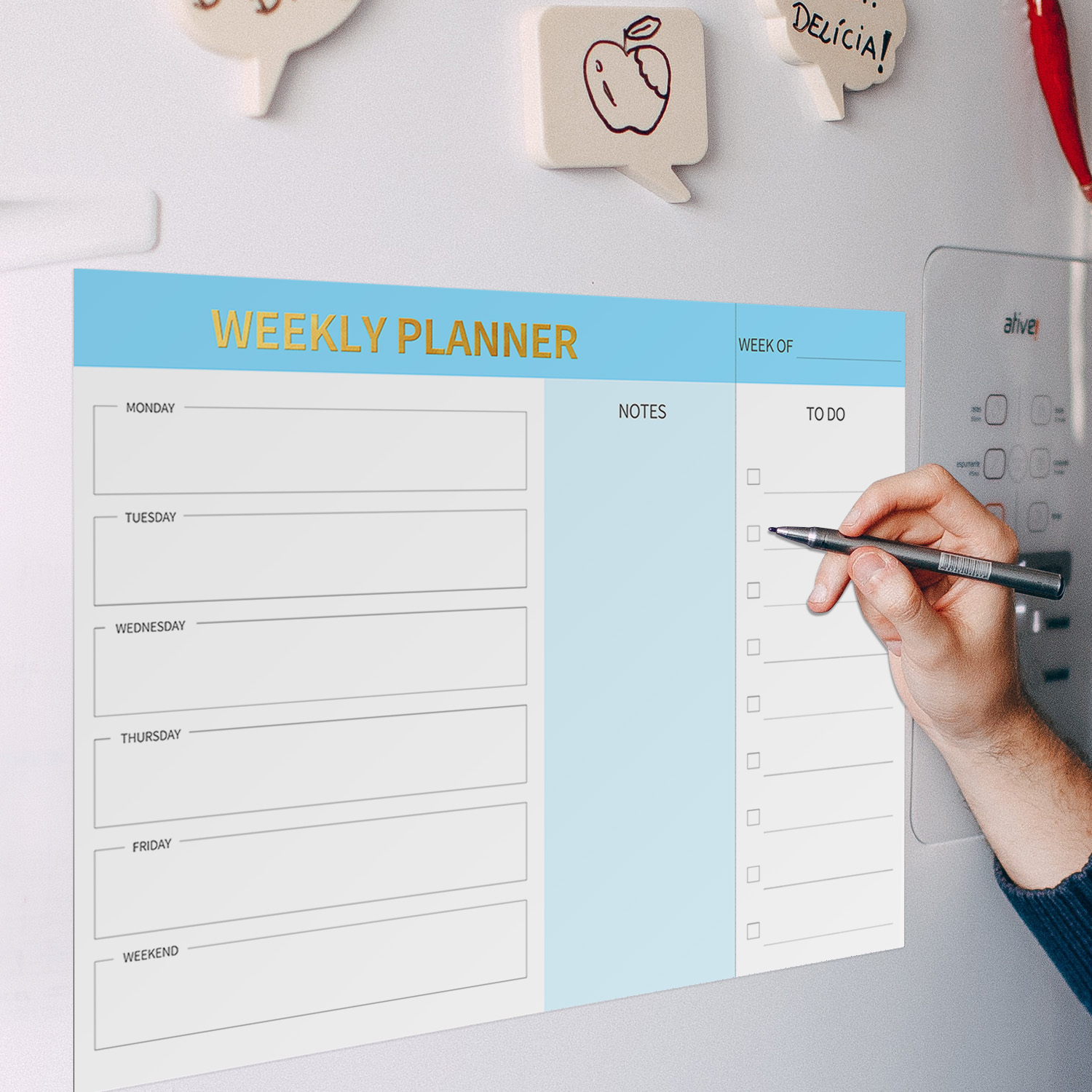 Magnetischer Wochenplaner, Küh – Planned Parenthood Bewertung und Preis